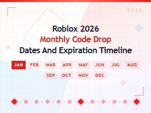 Roblox 2026 Monthly Code Drop Dates and Expiration Timeline