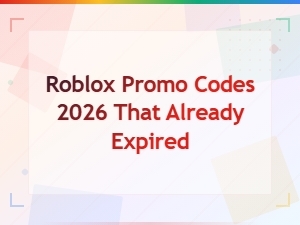 Expired Roblox Promo Codes 2026 - List of No Longer Working Codes